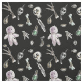 Kawaii-Voodoo-Wiederholmuster Stoff (Muster)