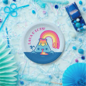 Kawaii Vulkan Pappteller (Party)