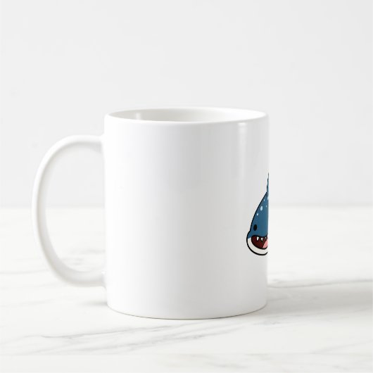 Kawaii Walhai Kaffeetasse (Links)