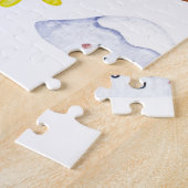 Kawaii Wasserfarbdoodles, Aufkleber fertig. Puzzle (Seite)