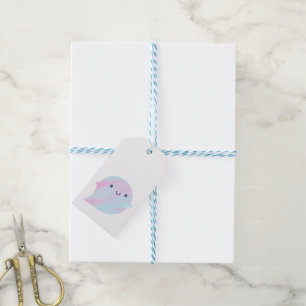Kawaii Wasserfarbe-Geister (Unicorn) Geschenkanhänger
