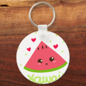 kawaii Wassermelon! Schlüsselanhänger (Vorderseite)