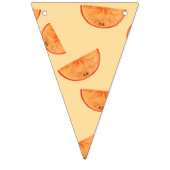 Kawaii Watercolor Fruchtsaft Slice Wimpelkette (Zweite Fahne)