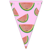 Kawaii Watercolor Fruchtsaft Slice Wimpelkette (Erste Fahne)