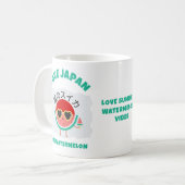 Kawaii WATERMELON LIEBE JAPAN Niedlich Summer Fruc Kaffeetasse (Vorderseite Links)