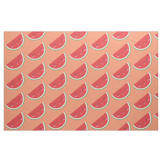 Kawaii Watermelon Stoff (Fat Quarter (45,7 x 55,9 cm))