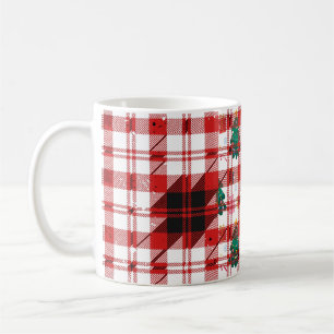Kawaii-Weihnachtsbaum-Geschenke-Muster Kaffeetasse