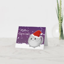 Kawaii-Weihnachtskatze