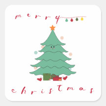 Kawaii Weihnachtssticker