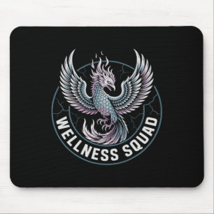 Kawaii Wellness Squad Recovery Squad Nüchternheit Mousepad