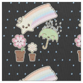 Kawaii Wetter super niedliches Material Stoff (Nahaufnahme)