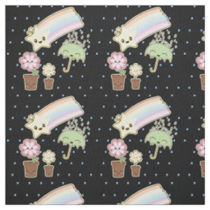 Kawaii Wetter super niedliches Material Stoff
