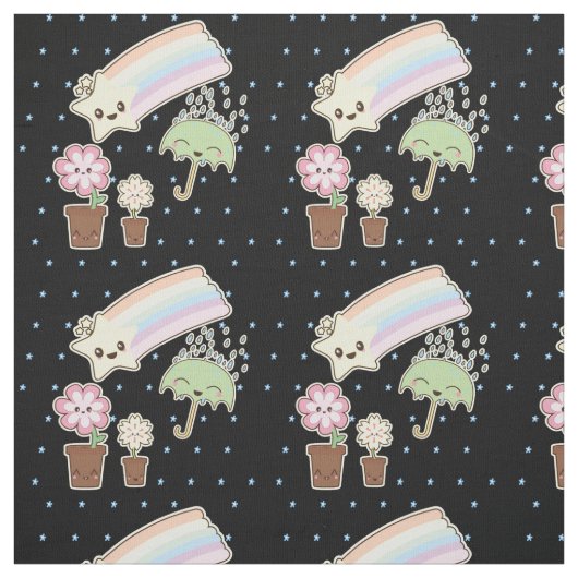 Kawaii Wetter super niedliches Material Stoff (Muster)