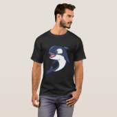 Kawaii Whale Orca T-Shirt (Vorne ganz)