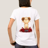 Kawaii Widder Zodiac Neos T-Shirt (Rückseite)