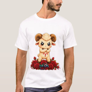 Kawaii Widder Zodiac Neos T-Shirt