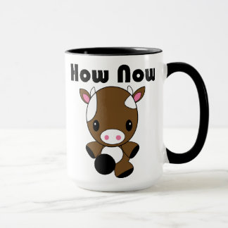 Kawaii wie jetzt Brown-Kuh-Tasse Tasse