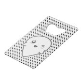 Kawaii Winking Ghost Bottle Opener Geldbeutel Flaschenöffner (Vorderseite Schrägansicht)