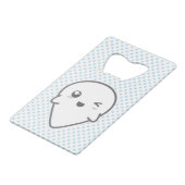 Kawaii Winking Ghost Bottle Opener Geldkarten Flaschenöffner (Rückseite Schrägansicht)