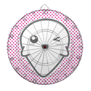 Kawaii Winking Ghost Dart Board Dartscheibe
