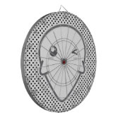 Kawaii Winking Ghost Dart Board Dartscheibe (Vorderseite Links)