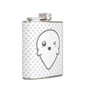 Kawaii Winking Ghost Flask Flachmann (Rechts)
