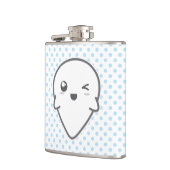 Kawaii Winking Ghost Flask Flachmann (Links)