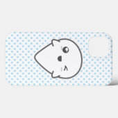Kawaii Winking Ghost iPad Case (Rückseite (Horizontal))