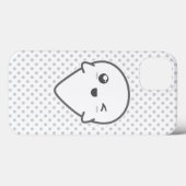 Kawaii Winking Ghost iPad Case (Rückseite (Horizontal))