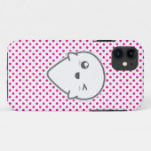 Kawaii Winking Ghost iPhone Case (Rückseite (Horizontal))
