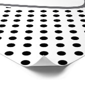 Kawaii Winking Ghost Poster Print (Ecke)