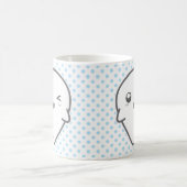 Kawaii Winking Ghost-Tasse Kaffeetasse (Mittel)