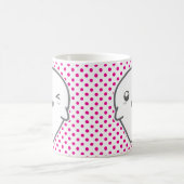 Kawaii Winking Ghost-Tasse Kaffeetasse (Mittel)