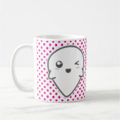 Kawaii Winking Ghost-Tasse Kaffeetasse (Links)