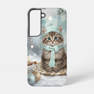 Kawaii Winter Cat Phone Case | Samsung Version  Samsung Galaxy Hülle