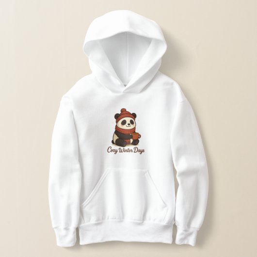 kawaii winter panda hoodie (Ablage )