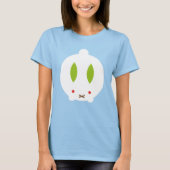 Kawaii Winter Snow Bunny T-Shirt (Vorderseite)