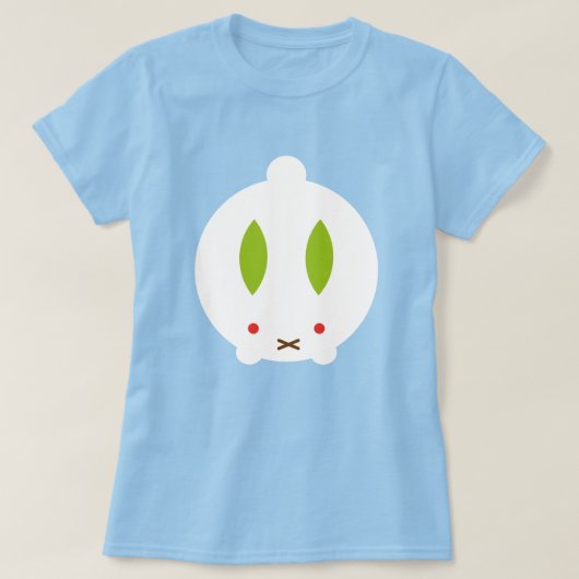 Kawaii Winter Snow Bunny T-Shirt (Design vorne)