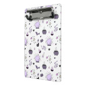 Kawaii Witch Pattern Mini Klemmbrett (Gewinkelt2)