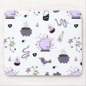 Kawaii Witch Pattern Mousepad (Vorne)