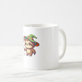 kawaii witch sloth Classic T-Shirt Kaffeetasse (VorderseiteRechts)