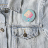 Kawaii Wolken-Button Button (Beispiel)