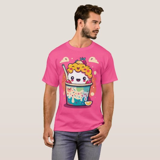 Kawaii-Wüste T-Shirt (Vorne ganz)