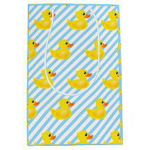Kawaii Yellow Rubber Duck Pattern