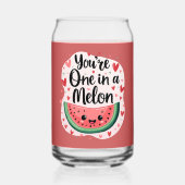 Kawaii "You re One in a Melon" Niedlicher Wasserme Dosenglas (Rückseite)