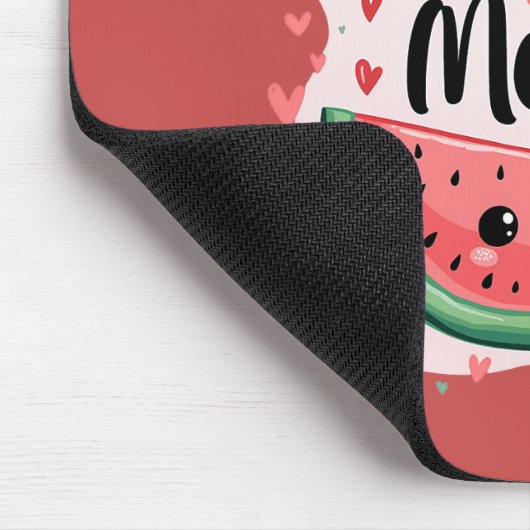 Kawaii "You re One in a Melon" Niedlicher Wasserme Mousepad (Ecke)