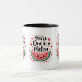 Kawaii "You re One in a Melon" Niedlicher Wasserme Tasse (Zentrum)