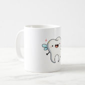 Kawaii Zahnfee Kaffeetasse (Vorderseite Links)