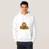 Kawaii Zodiac Neos Löwe Hoodie (Vorne ganz)