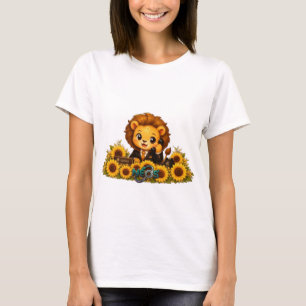 Kawaii Zodiac Neos Löwe T-Shirt